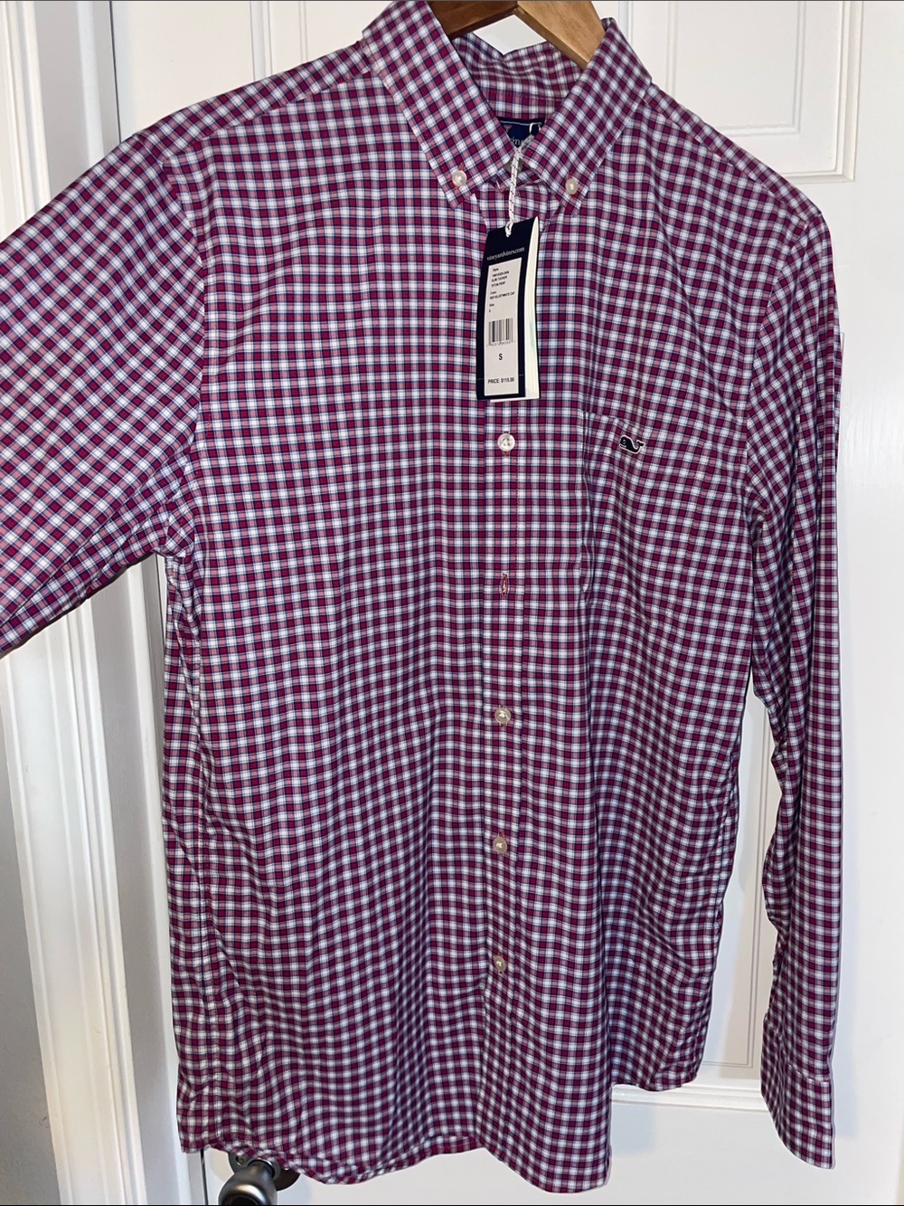 Vineyard Vines Tucker Fit Performance Button Down Mens S